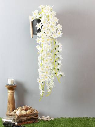 FOURWALLS Creeper for Hanging White Jasmine Artificial Flower