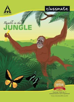 Classmate Notebook Book-size Notebook Unruled 72 Pages