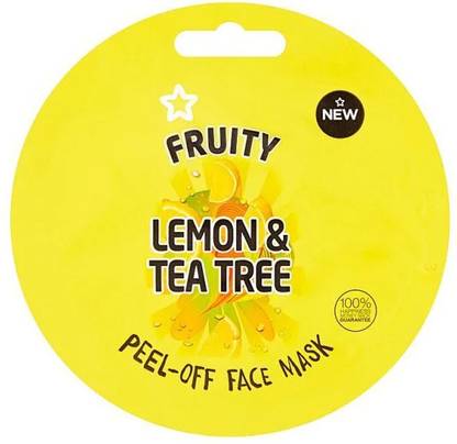 Superdrug S/D LEMON FACE MASK C/S 10ML