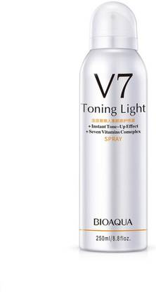 BIOAQUA V7 Deep Hydration Instant Tone Up Effect with 7 Vitamins Spray Men & Women