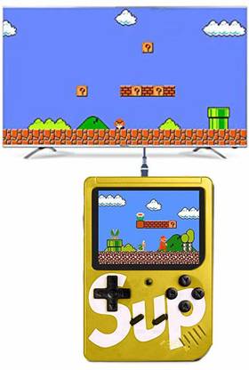 HATHOT SUP 400 in 1 Retro Game Box 8 GB with DR MARIO, SUPER MARIO, TURTLE, CONTRA, PIN BALL, TETRIS, MARIO, ALL NOSTALGIC GAMES, 400 IN 1 RETRO GAMES