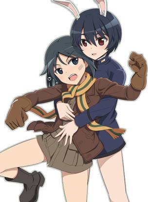 Athah Anime Brave Witches Naoe Kanno Sadako Shimohara 13*19 inches Wall Poster Matte Finish Paper Print