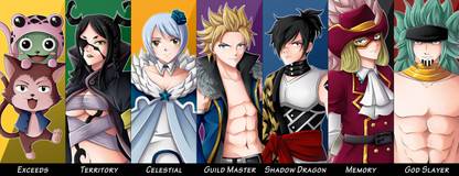 Athah Anime Fairy Tail Sabertooth Yukino Aguria Minerva Orland Lector Frosch Sting Eucliffe Rogue Cheney Rufus Lore Orga Nanagear 13*19 inches Wall Poster Matte Finish Paper Print