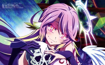 Athah Anime No Game No Life Jibril 13*19 inches Wall Poster Matte Finish Paper Print