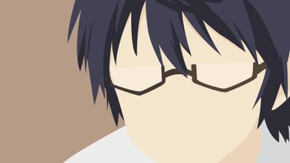 Athah Anime Non Non Biyori Suguru Koshigaya Minimalist 13*19 inches Wall Poster Matte Finish Paper Print