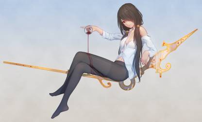 Athah Anime Date A Live Pantyhose Girl 13*19 inches Wall Poster Matte Finish Paper Print