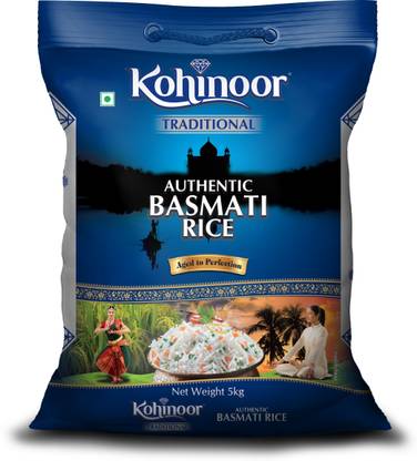 KOHINOOR Authentic Traditional Basmati Rice (Long Grain)