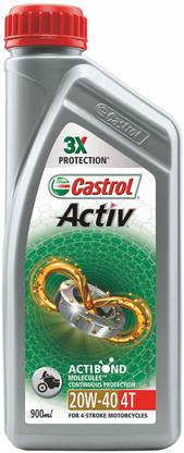 Castrol ACTIVE 900 ML High Performance Engine Oil