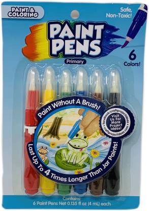 Arock 6 Color Highlighter pain pen Colorful Stationery Writing Painting Pen