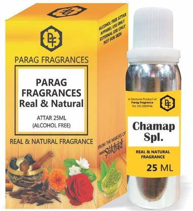 Parag Fragrances Chamap Spl Real And Natural Floral Attar
