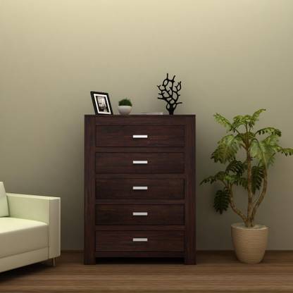 Flipkart Perfect Homes Solid Wood Free Standing Chest of Drawers