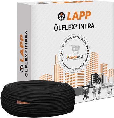 LAPP FR PVC 1.5 sq/mm Black 90 m Wire