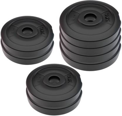 Adrenex by Flipkart 30 kg 30KG PVC (2 Kg ? 2 + 3 Kg ? 2 + 5 Kg ? 4) Home Gym Combo