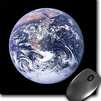 3dRose Mouse Pad, Earth Seen from Apollo mp Mousepad