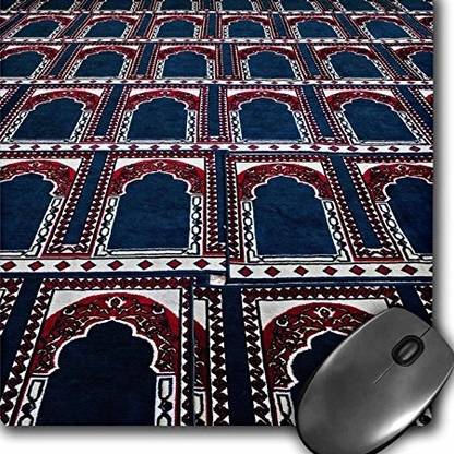3dRose Mouse Pad, Pattern of Prayer Rugs, Islamic Mosque Mousepad