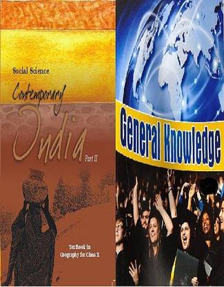Ncert Geography Textbook Of Class 10th Contempory India With General Knowledge