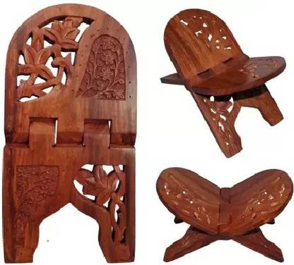Indian Arts Collection Rahal Wooden Brown Rehal
