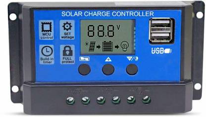 Techtest 20 Amp PWM Solar Charge Controller