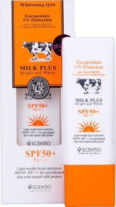 SCENTIO Sunscreen - SPF 50 PA+++ Scentio_Milk Plus Encapsulate UV Protection SPF50+ PA+++