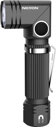 Nicron N7 600Lm 90 Degree Twist Dual-Fuel(AA or 14500) Flashlight Torch