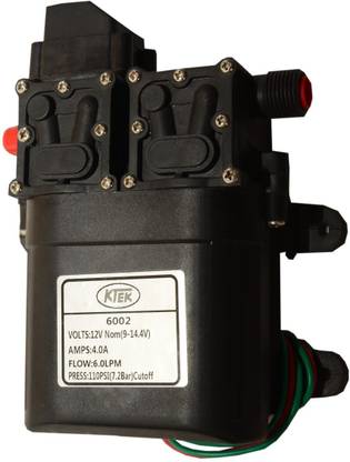 Ktek 12V 110PSI Micro Electric Diaphragm Water Pump