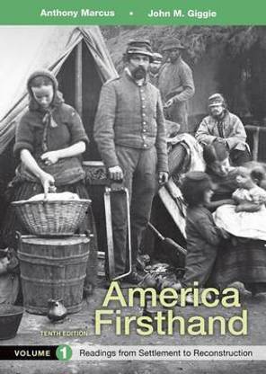 America Firsthand, Volume 1