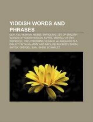 Yiddish Words and Phrases