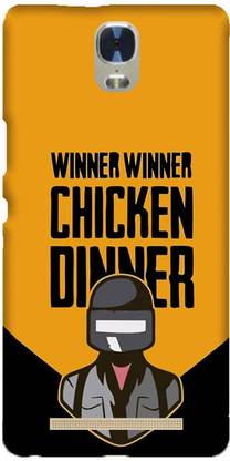 LEEMARA Back Cover for Gionee M5 Plus - WINNER WINNER CHICKEN DINNER Printed Mobile Back Cover