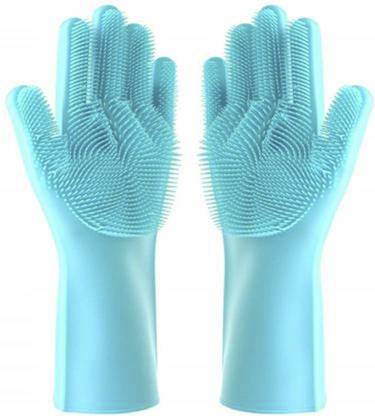 GORICH Multifunctional Magical Silicone Heat Resistant Rubber Gloves Wet and Dry Glove