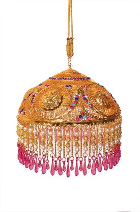 LORR HANGING , CHATTAR , MANDIR ESSENTIAL , PUJA ESSENTIAL , HOUSE WARMING , DECORATION ITEM , GIFT ITEM , CHATTARA , MANDIR CHATTAR Decorative Showpiece  -  32 cm