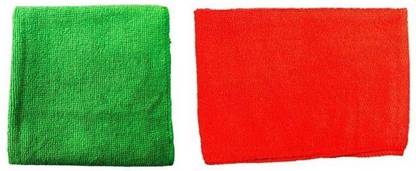 Hygieacare 250GSM Red & Green Duster Wet Dry Set of 2 Dry Duster