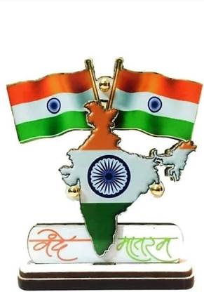 new lucky indian flag Rectangle Car Dashboard Flag