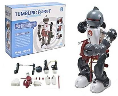 EMOB Educational Mechanical 3 Mode Sensors Tumbling Robot Experiment Machine Kit Learning Toy for Kids