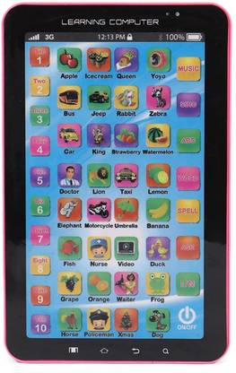 EMOB Multimedia Learning Tablet Computer with Music and Sound Effect Toy For Kids