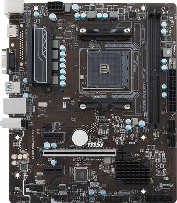 MSI A320M PRO-VH PLUS AM4Socket Micro-ATX AMD B450 Chipset DDR4 Motherboard for Desktop