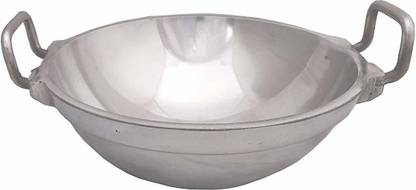 Annam Aluminium (No.12 - 320mm) Premium Kadhai 32 cm diameter 3.2 L capacity