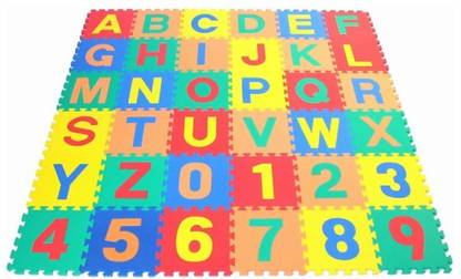 CC&S Alphabet Puzzle Mat For Kids