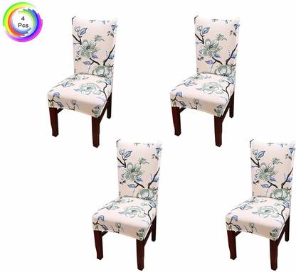HOUSE OF QUIRK Nylon Floral 1 Seater Chair Cover