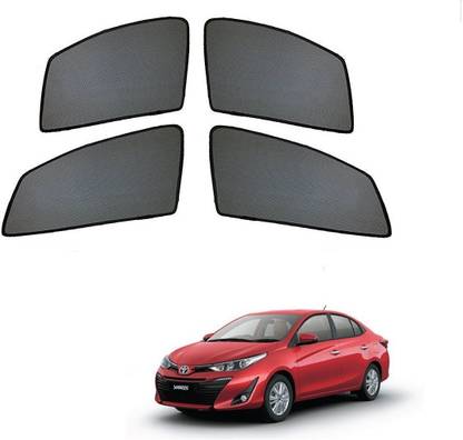 AuTO ADDiCT Side Window Sun Shade For Toyota Yaris