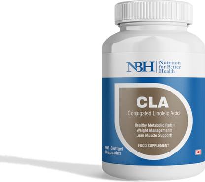 NBH CLA 1000mg with Conjugated Linoleic Acid - 90 Softgel Capsules