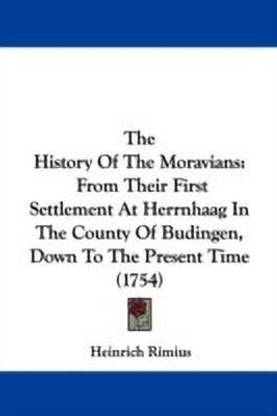 The History Of The Moravians