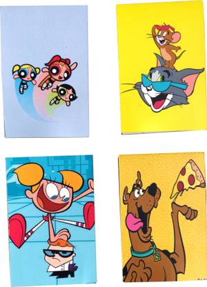 Macro Tom and Jerry and more cartoon Magnetic bookmark set - Set of 4 Magnetic bookmark Bookmark