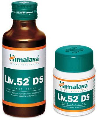 HIMALAYA Liver 52 DS Syrup and Liver 52 DS Tablet