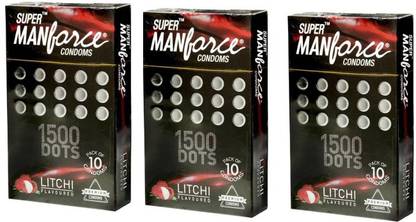 MANFORCE Super XXX Dotted Condom