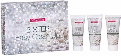 cosmicare Facial Kit/Cleanup Kit for Face (3 Step Easy Clean Up Kit)