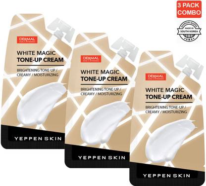 Dermal Korea Dermal Yeppen White Magic Tone-up Cream Combo Pack Of 3