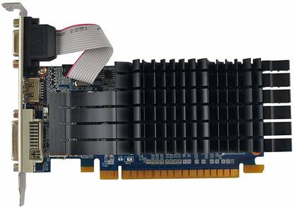 GALAX GT 710 PASSIVE 2GB 2GB 64-bit GDDR3 - DVI-D, HDMI, VGA DDR2 2 GB NVIDIA Chipset 64 bit 589 MHz Graphics Card