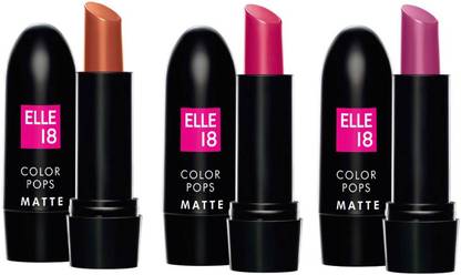 ELLE 18 Matte Choco bite, Pink Show & Berry Bestie