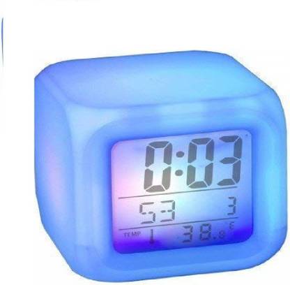 S K Enterprise Digital MULTI COLLRE Clock