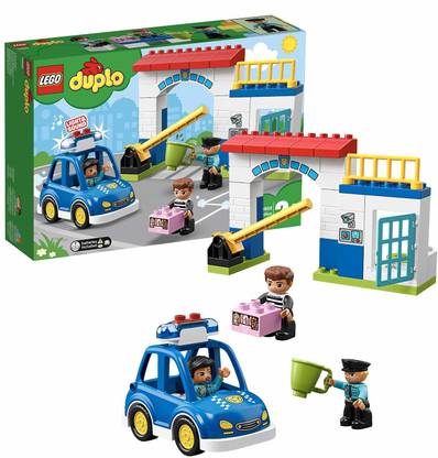 LEGO Duplo Police Station Building Blocks for Kids (38 Pcs)10902